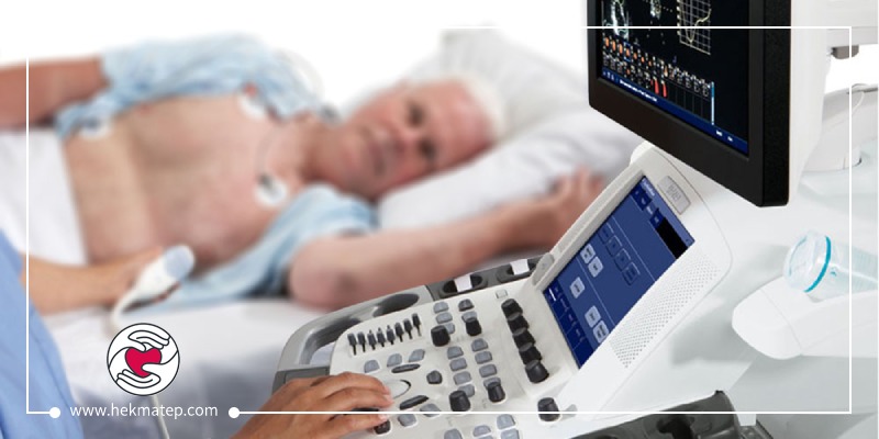 Color Doppler echo of the heart in Isfahan